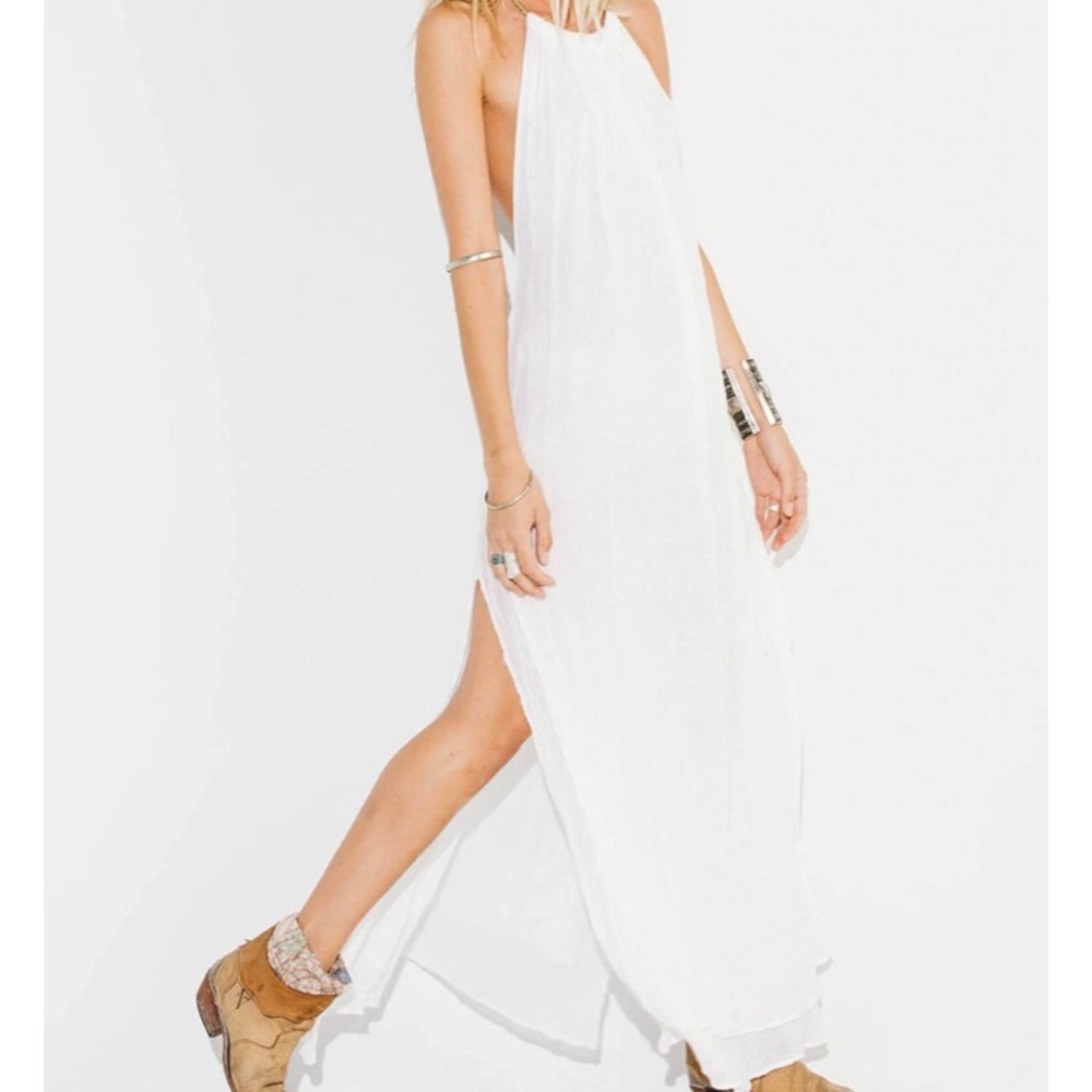 Jens Pirate Booty Grecian Margarita White Dress